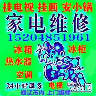 上門修家電，掛電視，掛畫，安小鍋，安熱水器15204851961